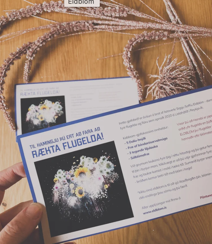 Gjafabréf- Ræktaðu flugelda